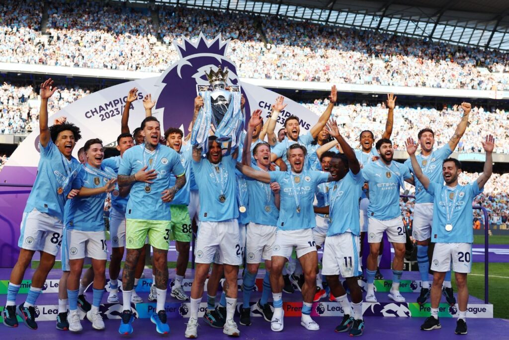 Manchester City venceu a Premier League