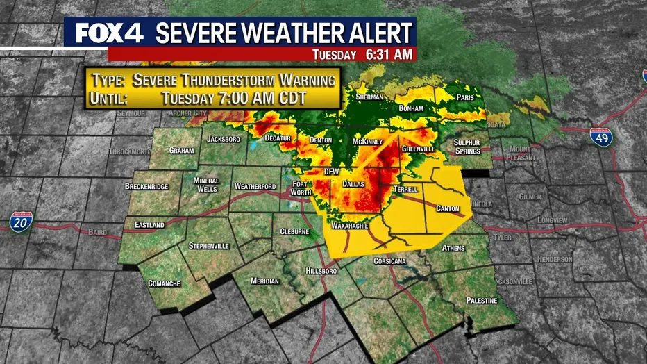 IEM Dallas: cidade acorda sob alerta de tornado