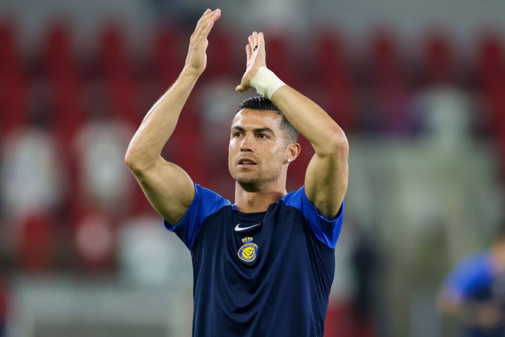 Cristiano Ronaldo é o maior artilheiro em uma edição da Saudi Pro League (Foto: AFP)