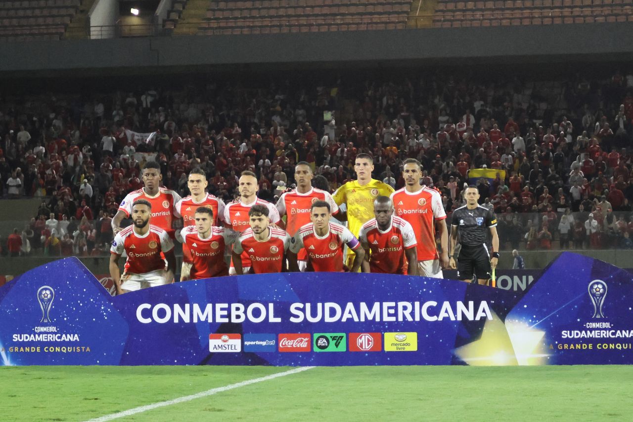 Time do Internacional na Sul-Americana