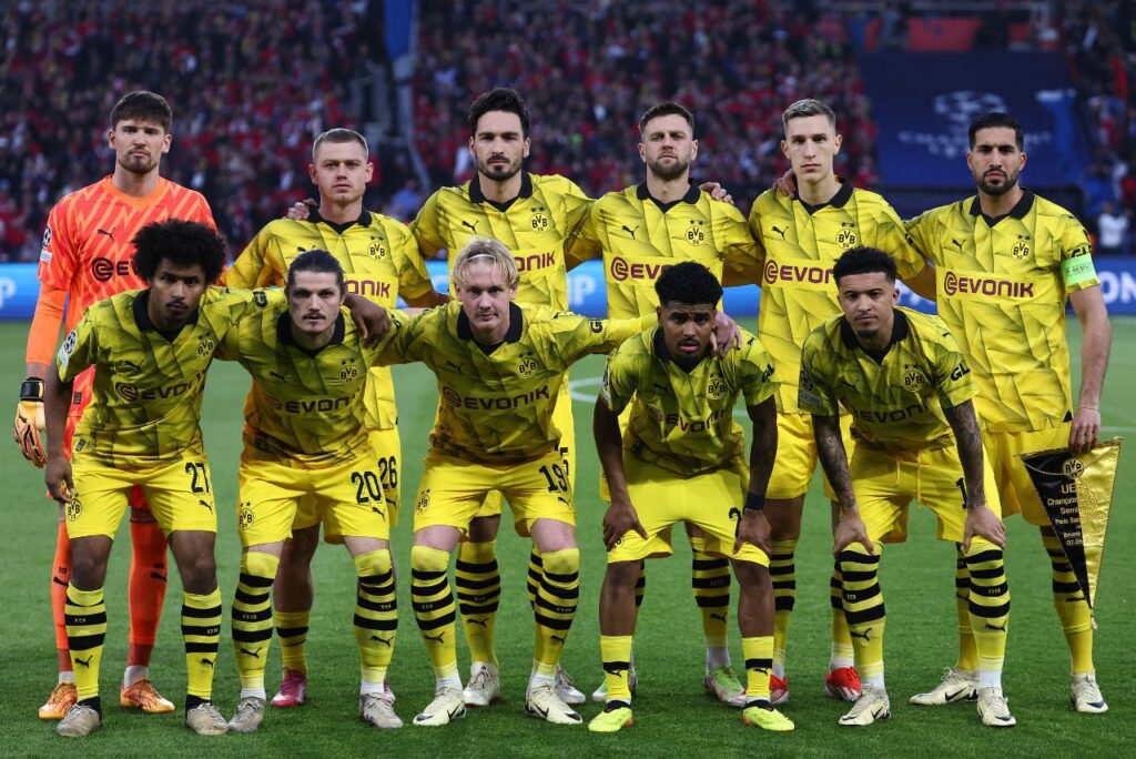 Borussia Dortmund vai em busca de 2º título na Champions League (Foto: Franck Fife/AFP)