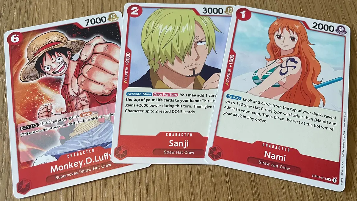 Cartas One Piece