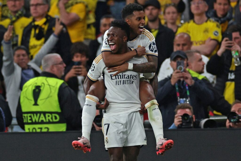 Rodrygo e Vini Jr