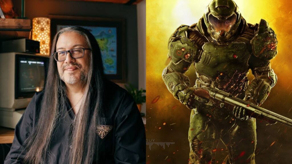 John Romero e Doom Doom Guy