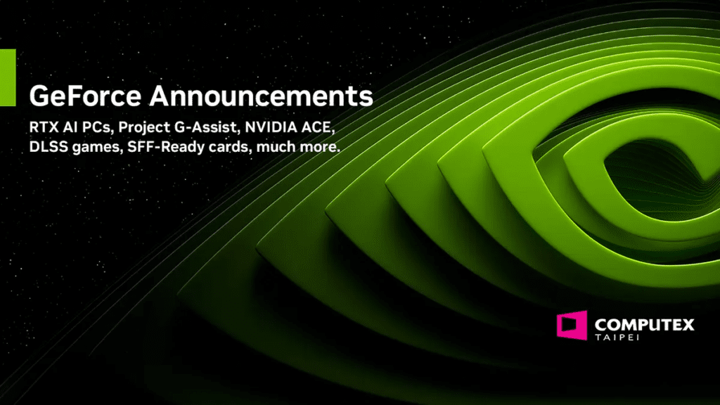 NVIDIA GeForce na Computex 2024