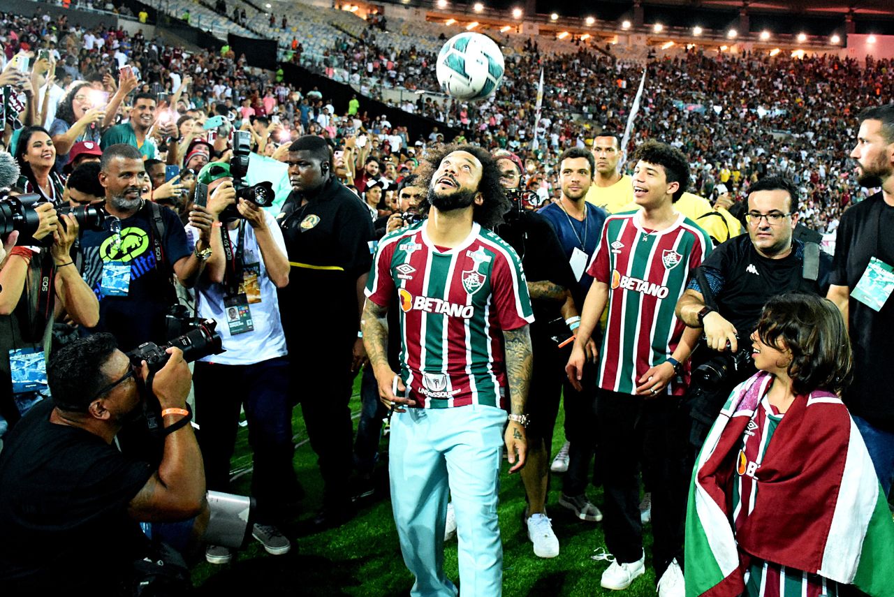 Apresentação de Marcelo no Fluminense