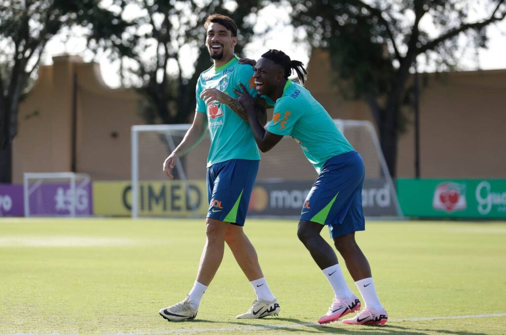 Paquetá é um dos jogadores que já foram campeões pela Seleção Brasileira. Foto: Rafael Ribeiro/CBF