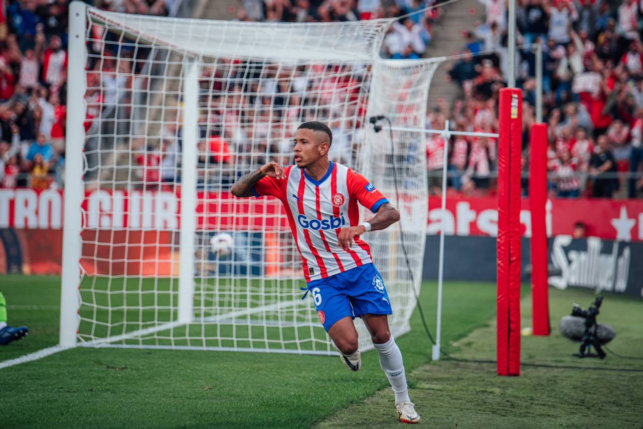 Savinho ajudou o Girona a se classificar para a Champions League. Foto: Reprodução/X