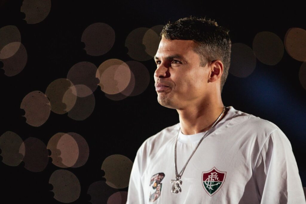 Apresentação de Thiago Silva teve mais de 55 mil torcedores (Foto: Lucas Merçon/FFC)