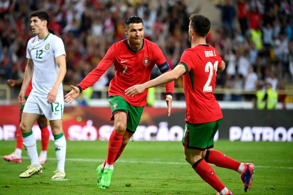 Crisitano Ronaldo, de Portugal (Foto: Miguel Riopa/AFP)