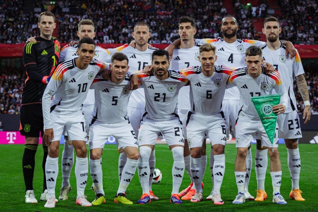 Alemanha - seleções com mais jogos ganhos na Euro
