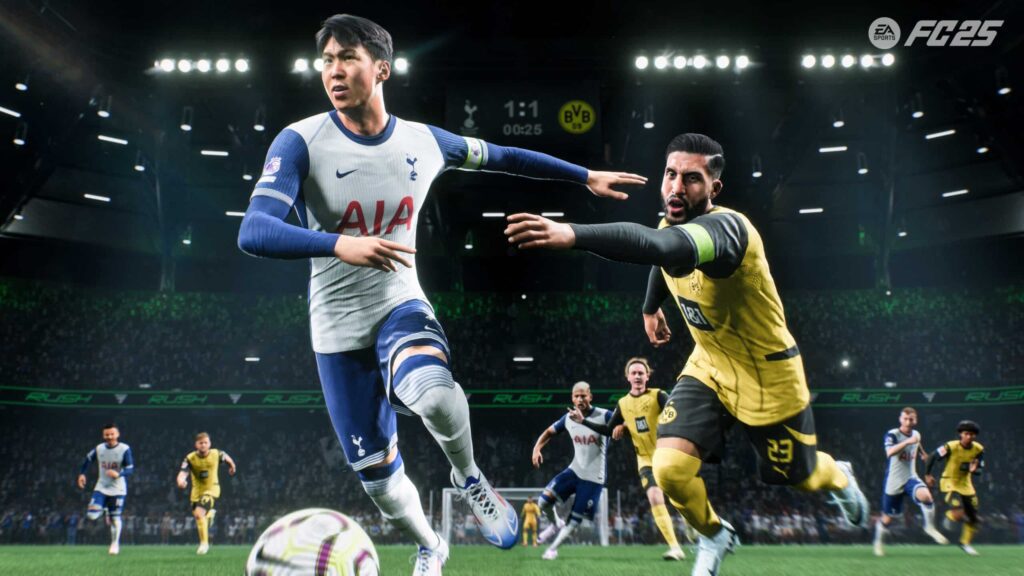 Imagem promocional do EA Sports FC 25