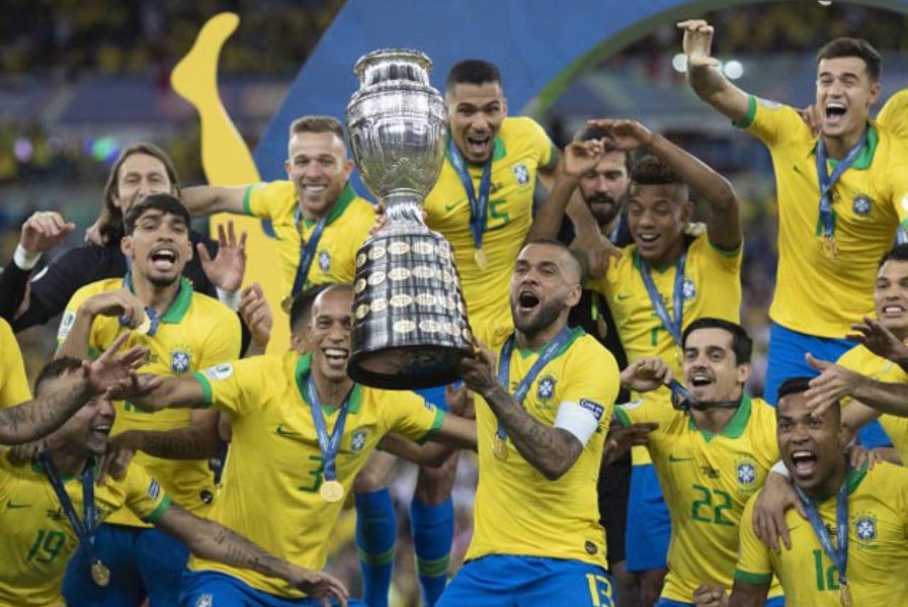 Última conquista do Brasil foi em 2019. Foto: Lucas Figueiredo / CBF