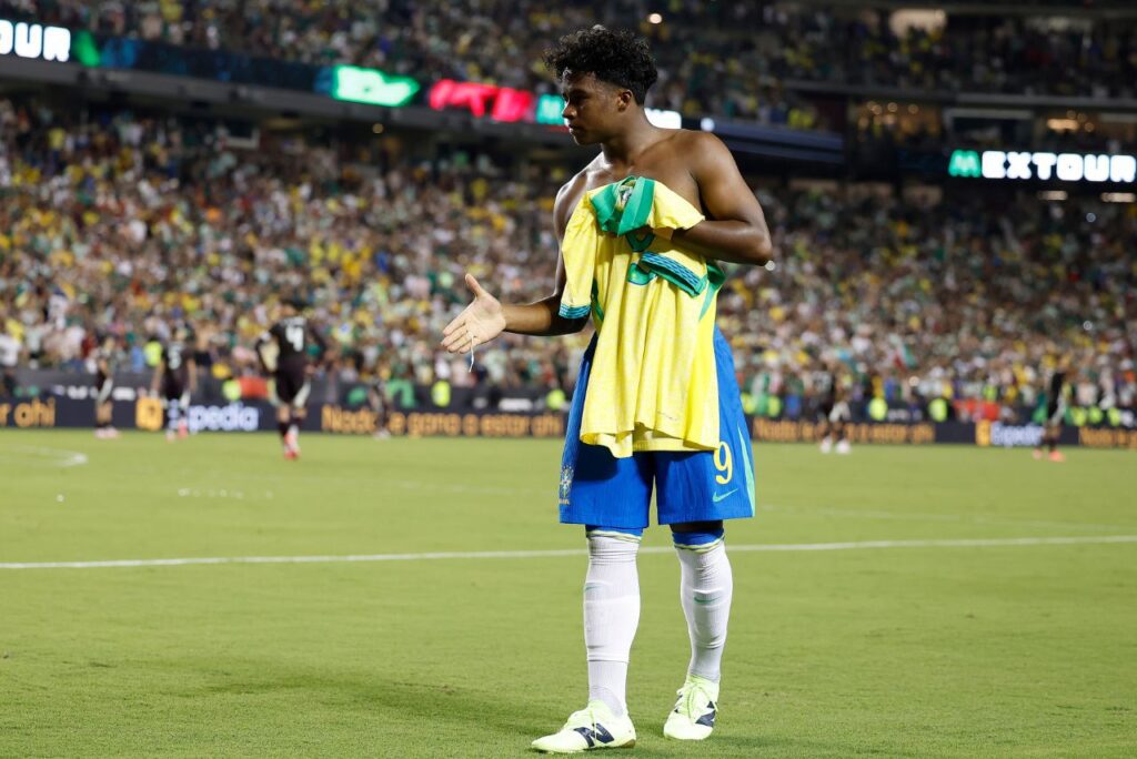 Endrick será o camisa 9 do Brasil na Copa América