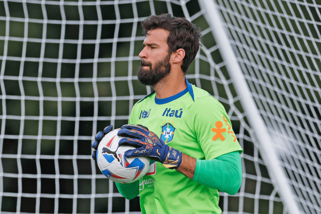 Goleiro do Liverpool, Alisson é uma das caras do Brasil na Copa América 2024