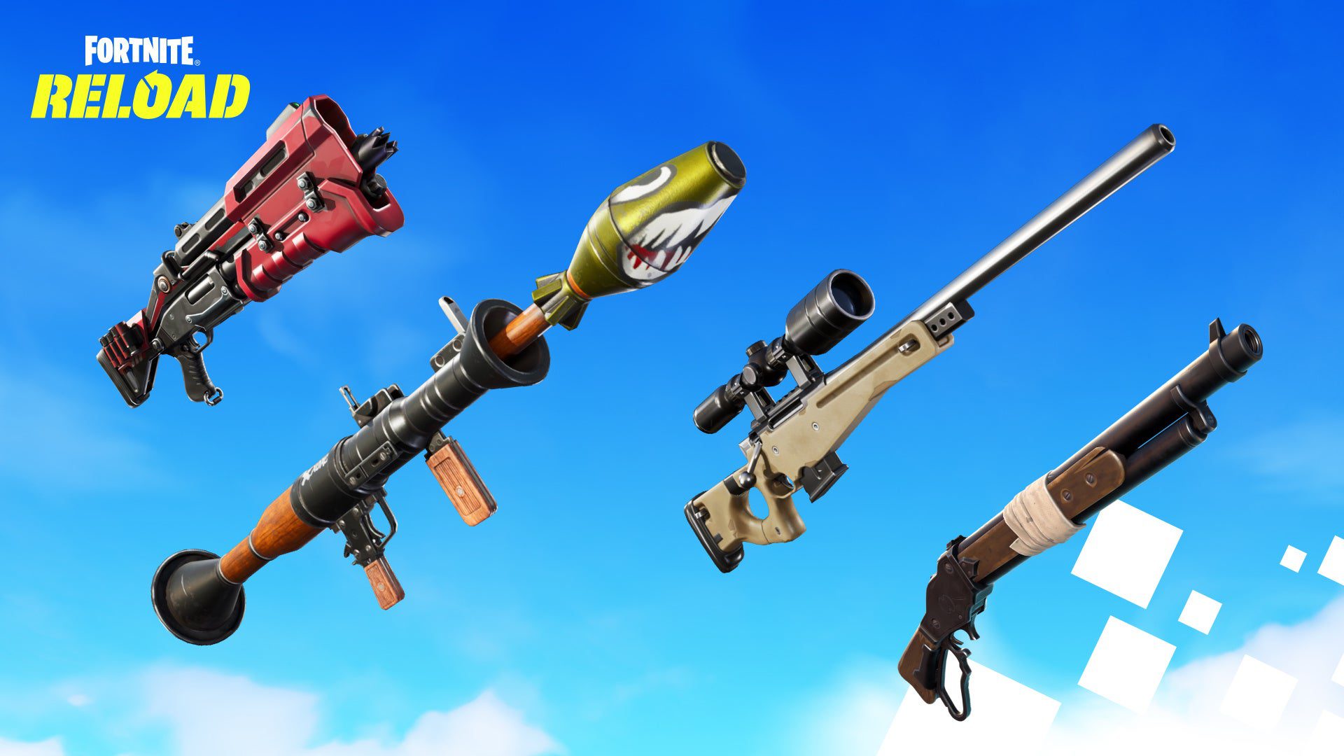 Fortnite weapons Reload