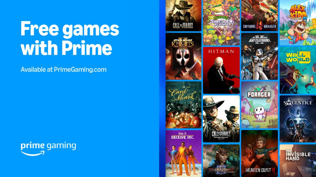 Prime Gaming dará jogos gratuitos