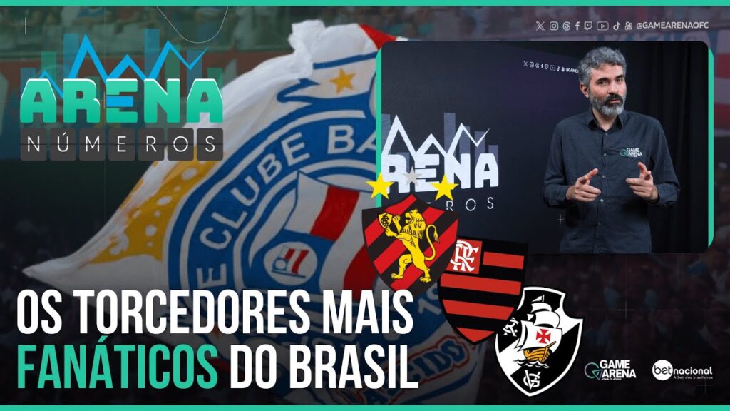 Arena Números traz pesquisa sobre fanatismo no futebol brasileiro