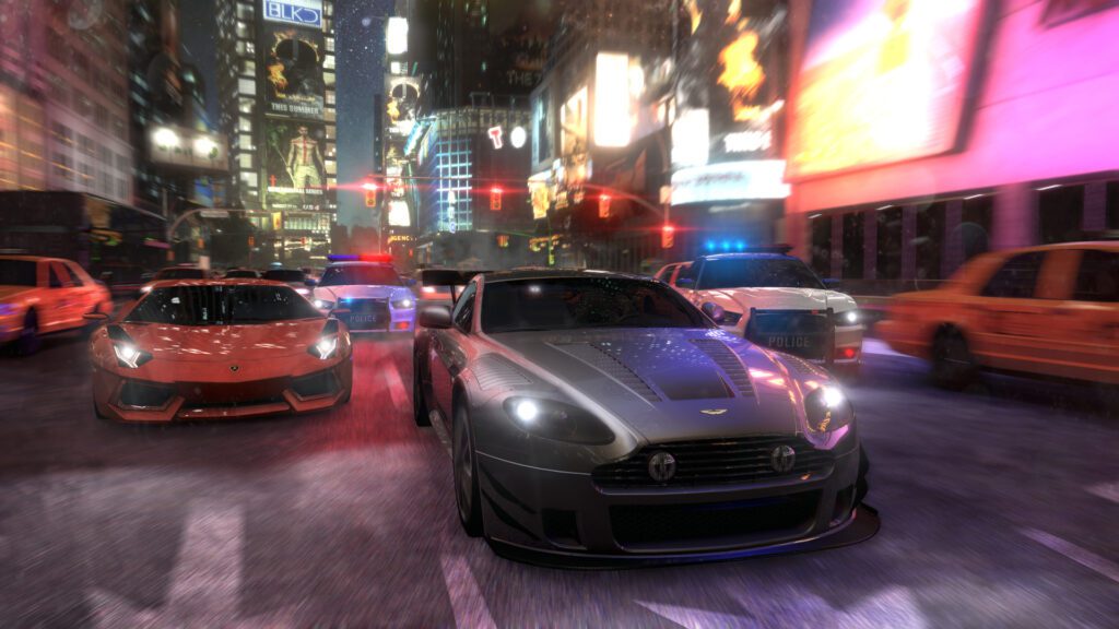 Imagem promocional de The Crew -encerramentos de jogos