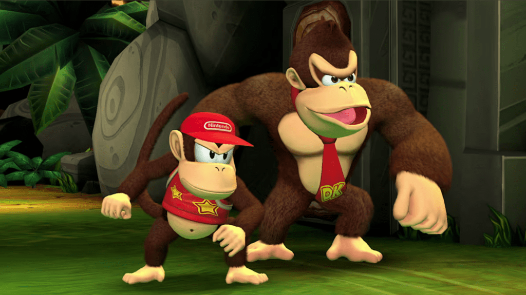 Imagem promocional de Donkey Kong Country Returns HD