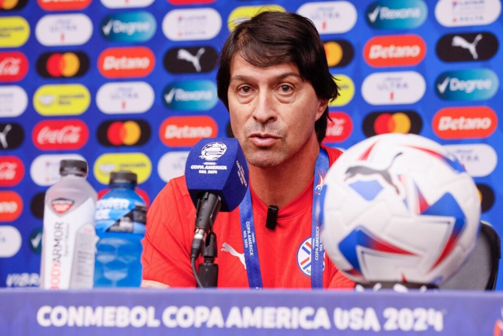 Daniel Garnero, treinador do Paraguai (Foto: Reprodução)