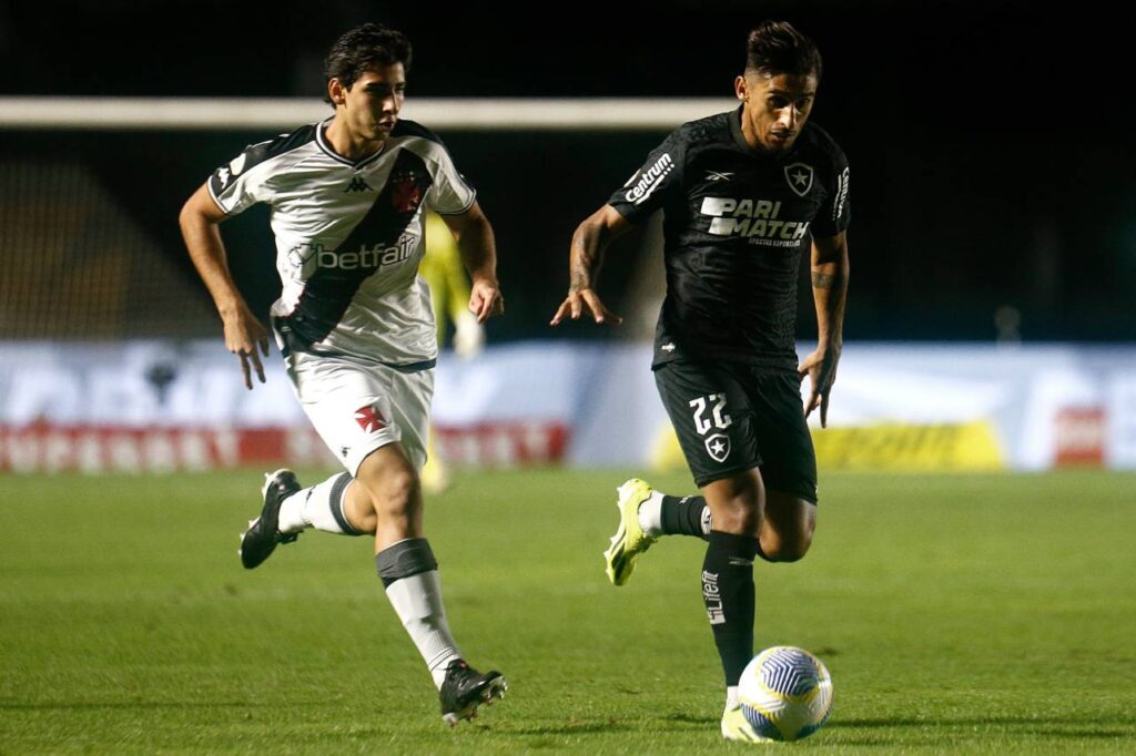 Vasco e Botafogo fizeram um clássico equilibrado. Foto: Vitor Silva/Botafogo