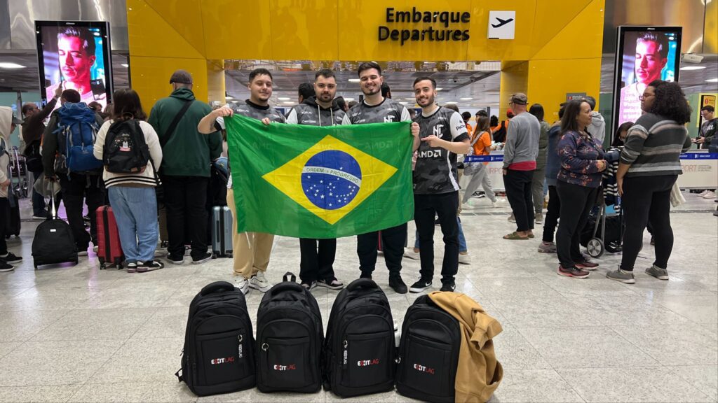 CoD: time brasileiro embarca para a Copa do Mundo de Esports