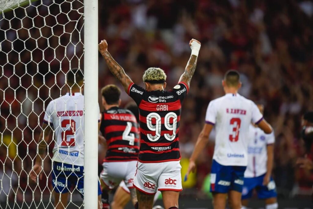 Gabigol não vive uma grande temporada pelo Flamengo. Foto: Reprodução/Facebook
