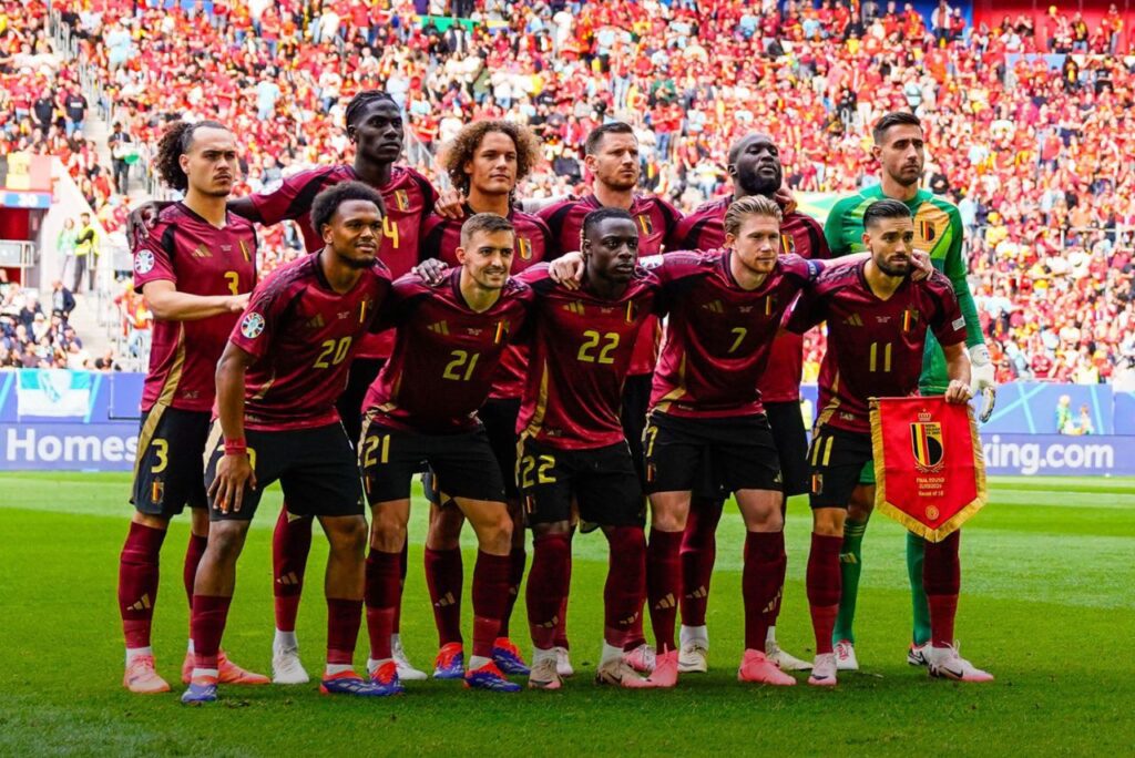 Seleção Belga foi eliminada nas oitavas da Eurocopa 2024 (Foto: Reprodução)
