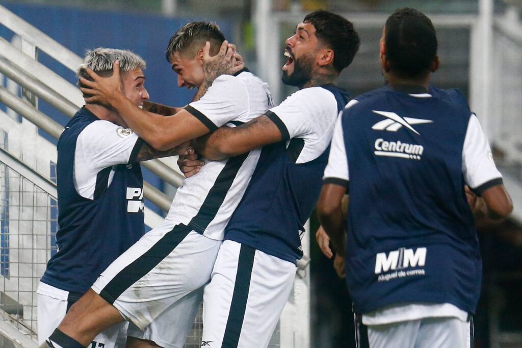 O gol da vitória dos botafoguenses saiu já no segundo tempo. Foto: Vitor Silva/Botafogo.