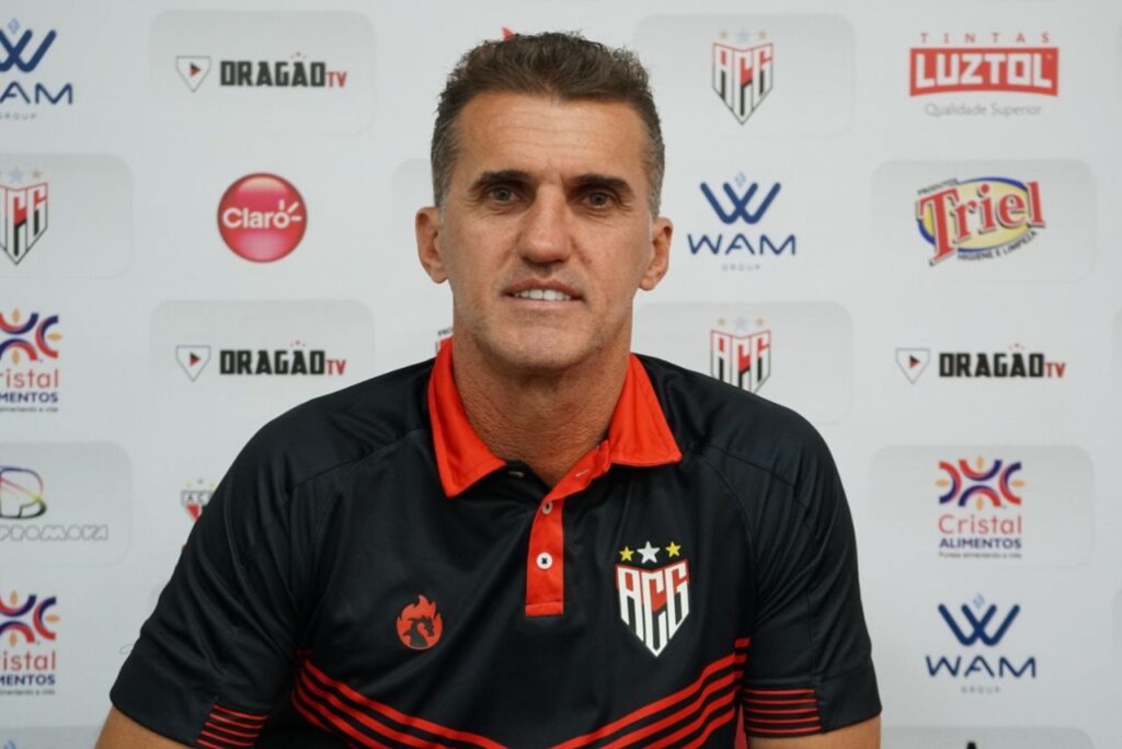 Vagner Mancini é o novo treinador do Atlético-GO (Foto: Reprodução)