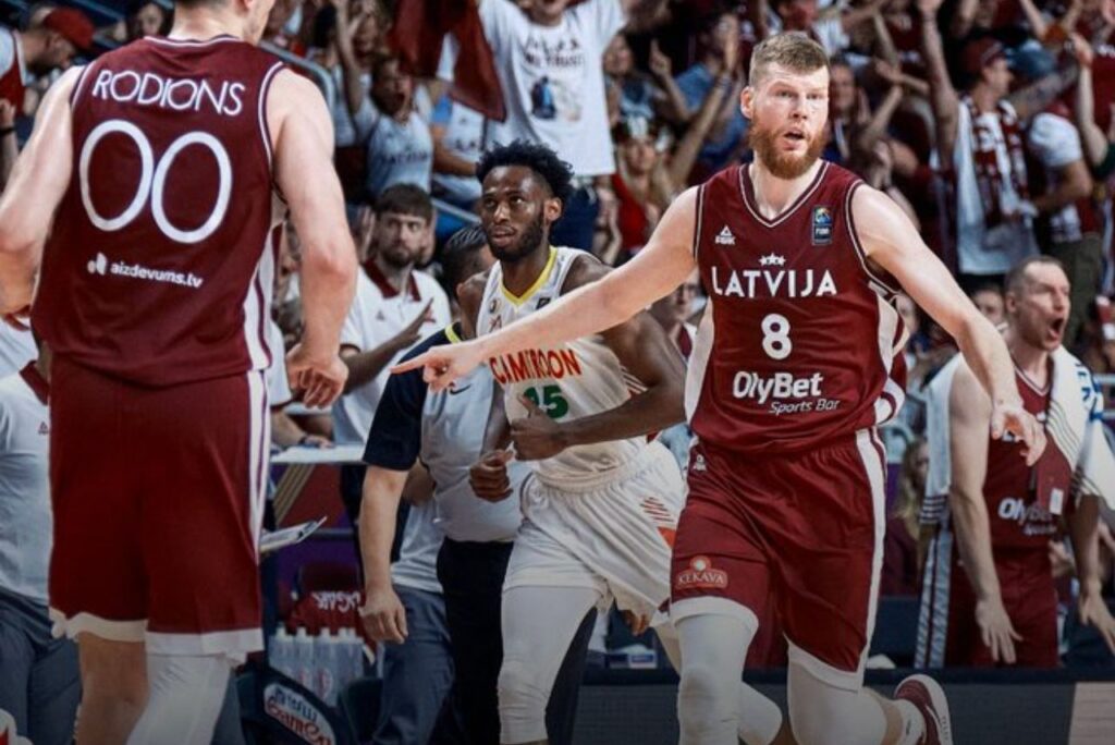 Letônia vence e decidirá final do Pré-Olímpico de Basquete contra o Brasil