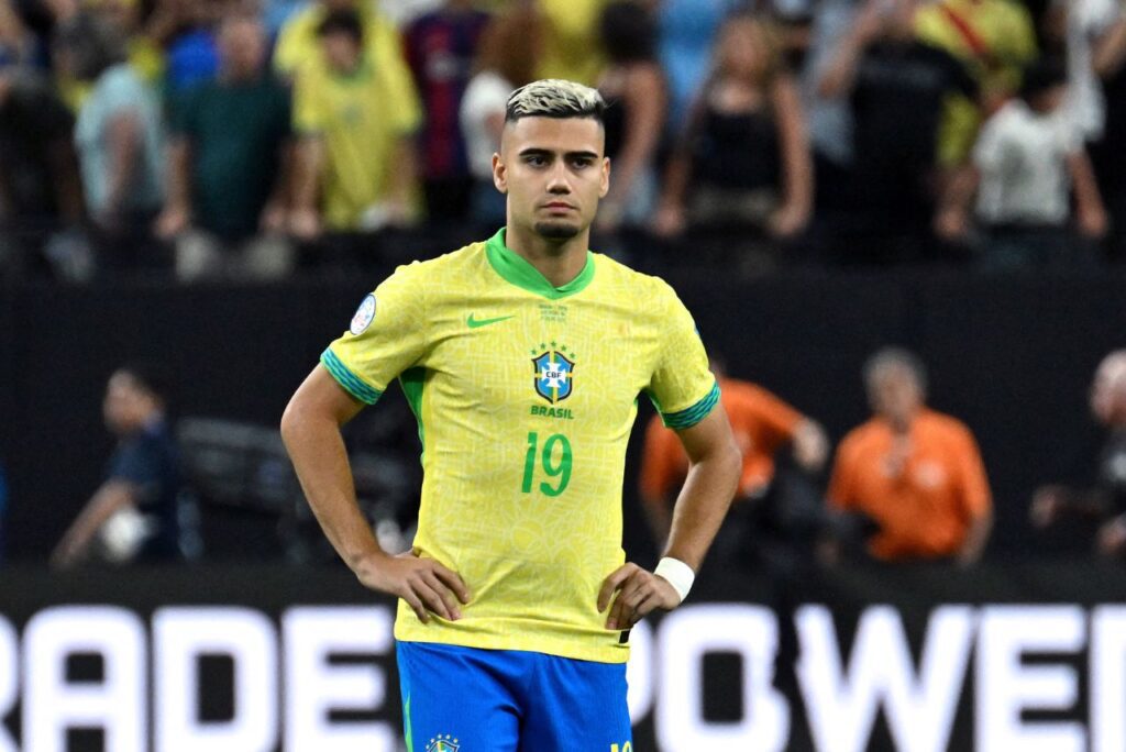 Andreas Pereira após eliminação do Brasil