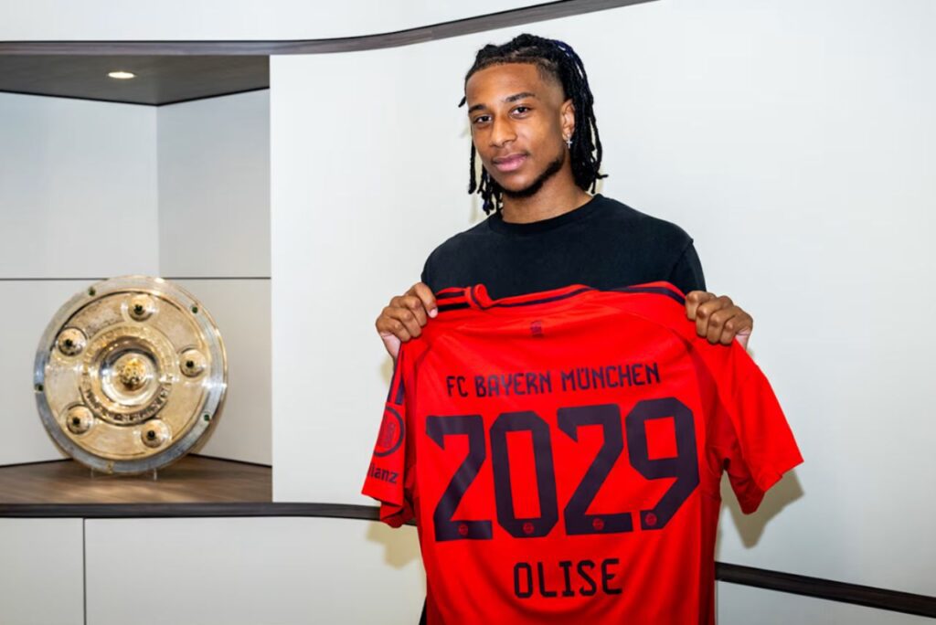 Michel Olise é o novo reforço do Bayern