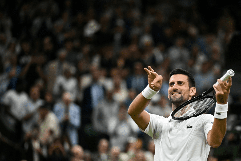 Djokovic chega às quartas de final de Wimbledon