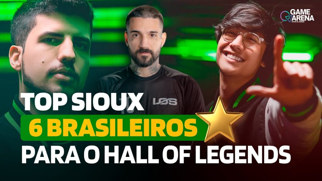 Top Sioux: 6 brasileiros para o Hall of Legends