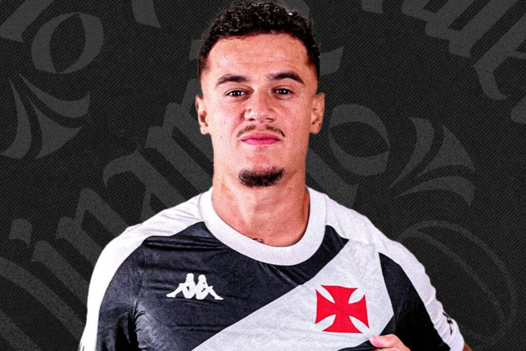 Philippe Coutinho está de volta ao Vasco. Foto: Leandro Amorim/CRVG