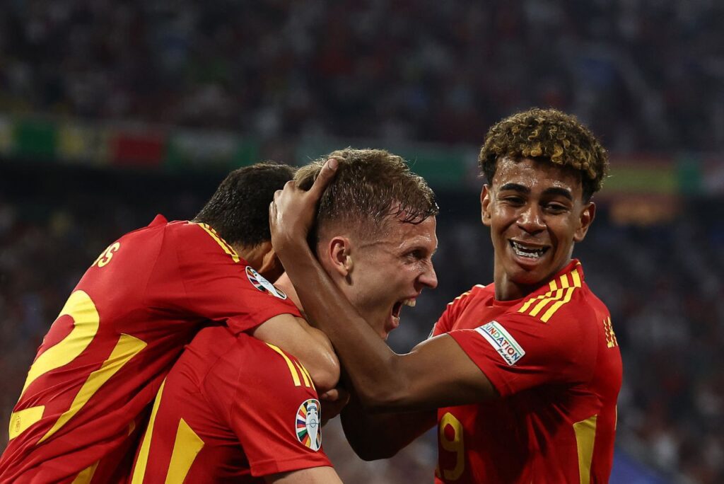 Dani Olmo e Yamal são destaques da Espanha na Eurocopa