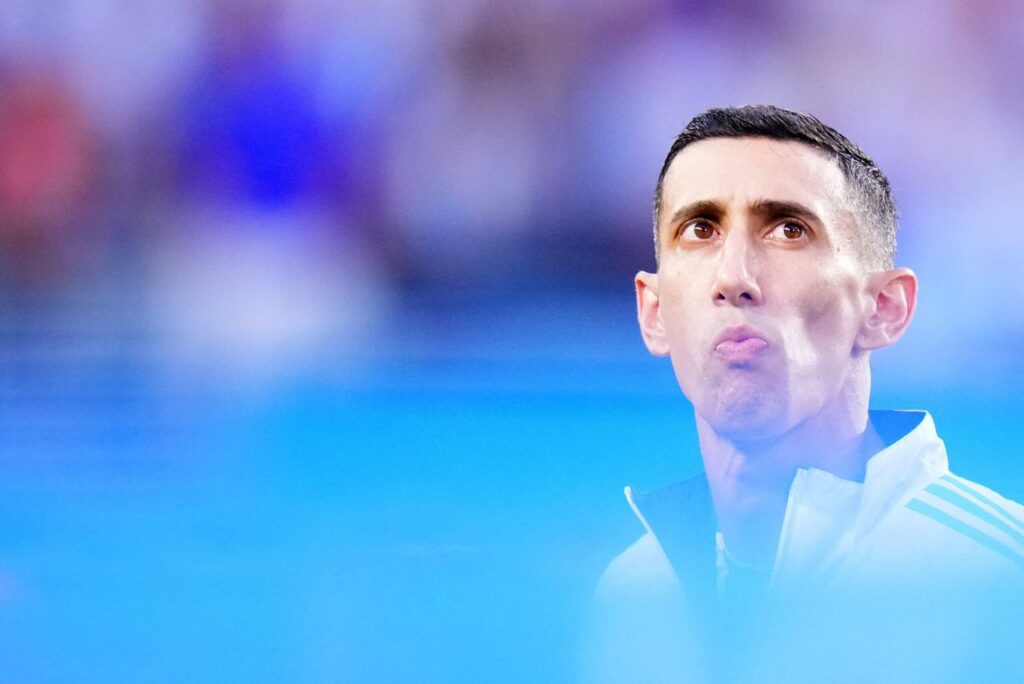 Ángel Di María confirmou aposentadoria da Seleção Argentina (Foto: Rich Storry/Getty Images via AFP)