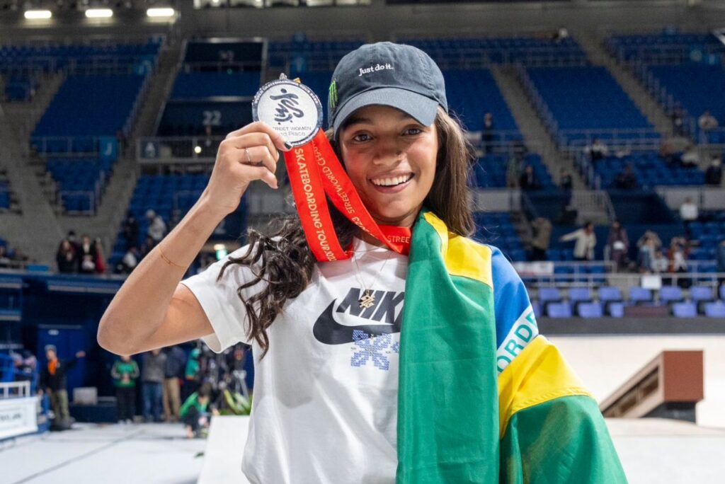 Rayssa Leal, jovem talento do skate brasileiro (Foto: Reprodução)