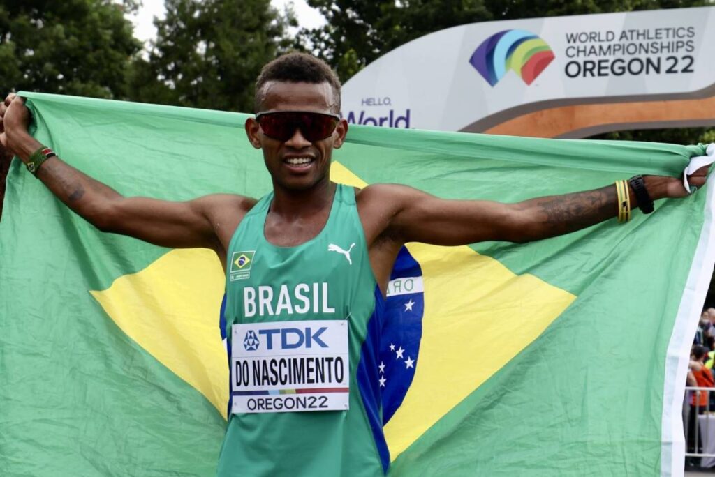 Daniel Nascimento era tido como a principal esperança na maratona. Foto: Divulgação/CBATT