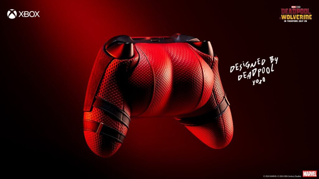 Deadpool controle bumbum Xbox Series