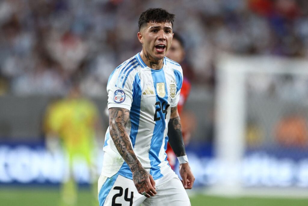 Jogadores da Argentina