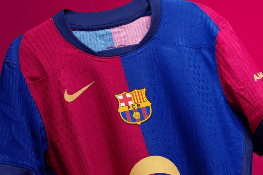 Nova camisa do Barcelona para a temporada 2024-25