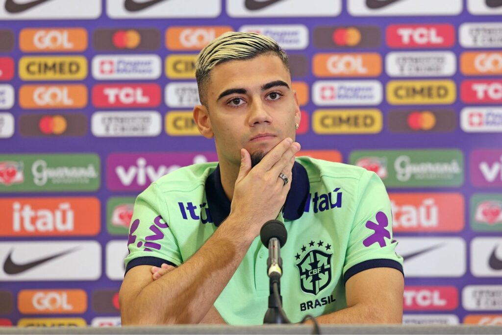 Andreas Pereira está na mira do Chelsea (Foto: Rafael Ribeiro/CBF)