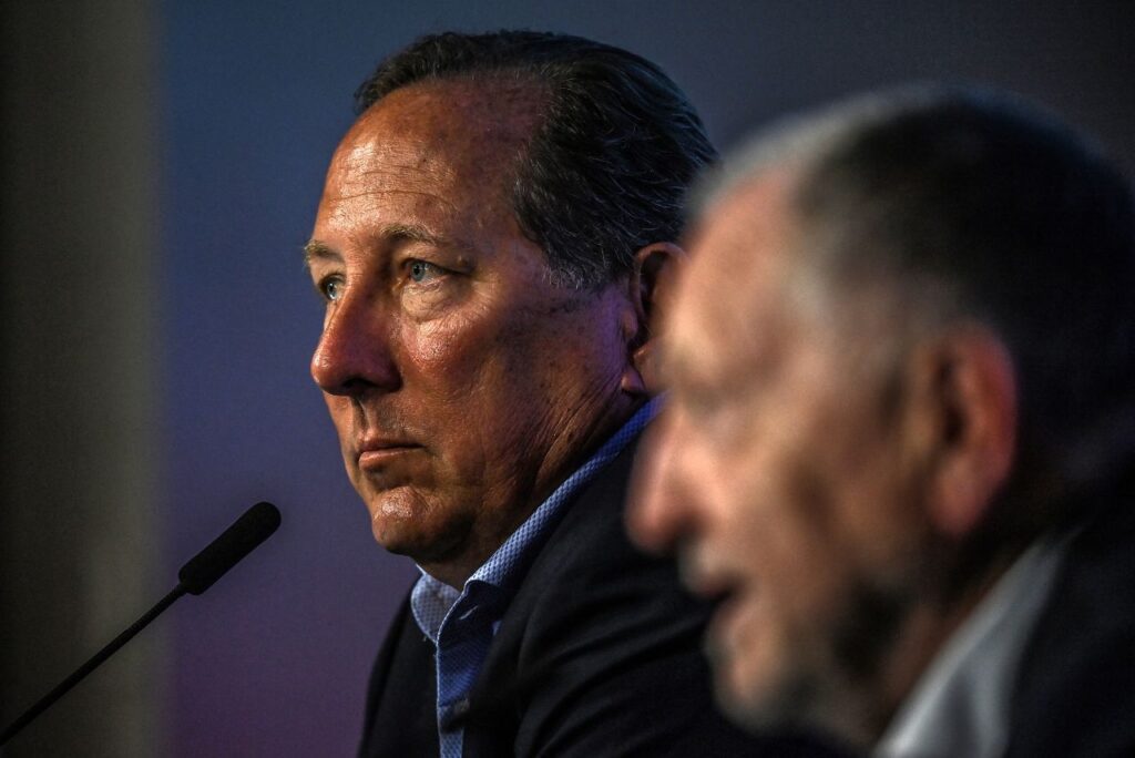 John Textor, dono da SAF do Botafogo (Foto: Olivier Chassignole/AFP)