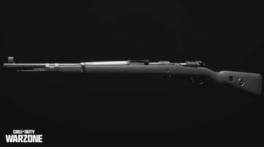 Imagem da KAR98K, eleita pelo Guia de CoD como o melhor fuzil de atirador da Temporada 4 Recarregada do Warzone