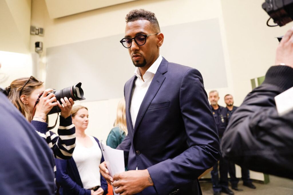 Julgamento de Boateng na Alemanha (Foto: Michaela Stache/AFP)