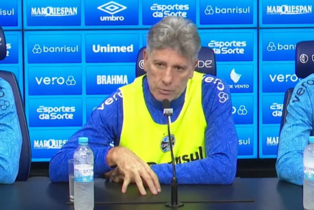 Renato Gaúcho, treinador do Grêmio (Foto: Reprodução)