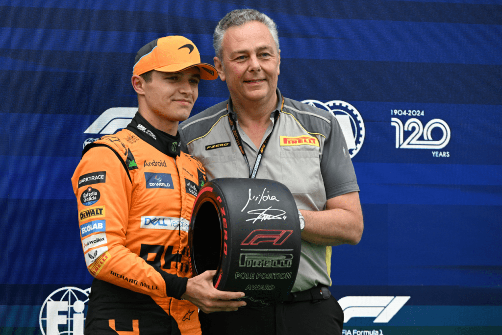 Lando Norris foi o piloto mais rápido em treino na Hungria